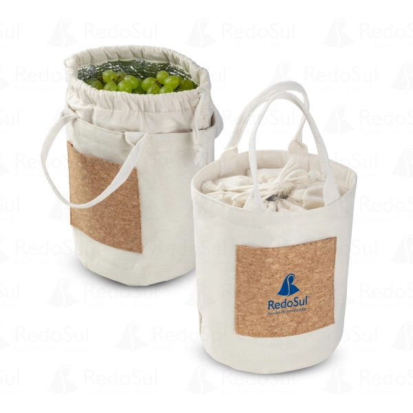 Bolsa Térmica Personalizada em Algodão e Cortiça Bolsa Térmica Personalizada em Algodão e Cortiça